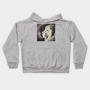 Jesus and Lion Kids Hoodie